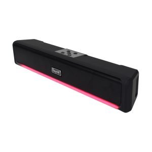 Barra de sonido Bluetooth con luces LED RGB, potentes altavoces estéreo