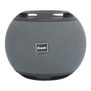 Bocina Bluetooth Impermeable Luz LED y Soporte para Celular