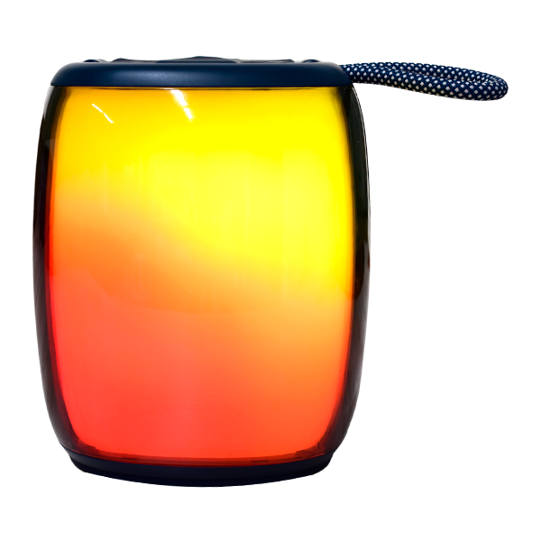 Bocina Bluetooth con Luz LED Tipo Flama