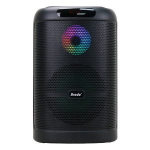 Bocina Bluetooth 8″ con 2 Micrófonos Inalámbricos