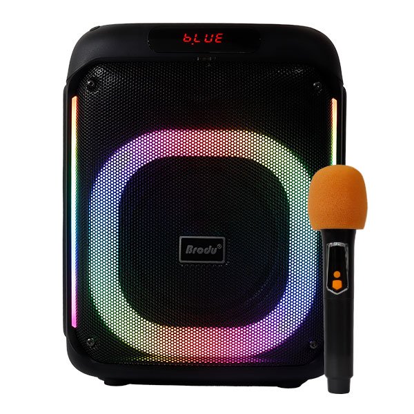 Bocina Bluetooth 8″ con Función TWS y Micrófono Inalámbrico