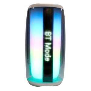 Bocina Bluetooth con Subwoofer y Luz LED