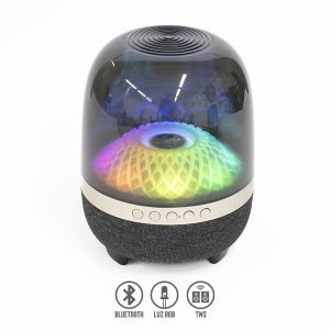 Bocina Bluetooth con Linterna Luz RGB
