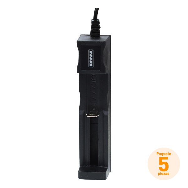 Cargador USB para Baterías Tipo Li-Ion de 1000 mA