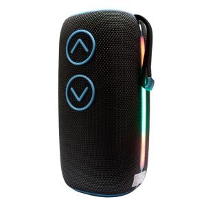 Bocina Bluetooth con Subwoofer y Luz LED