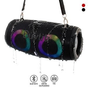 Bocina Bluetooth TWS con Soofwoofer y Luz RGB