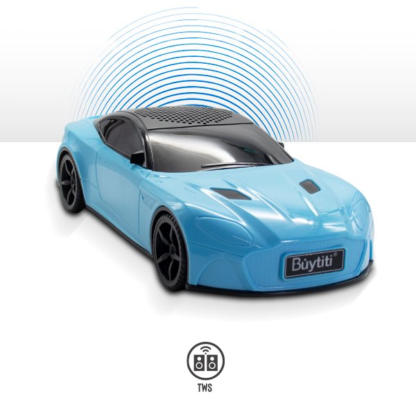 Bocina Bluetooth con Diseño de Automóvil con Función TWS