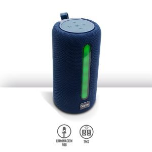 Bocina Bluetooth con Función TWS Y Luz RGB