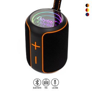 Bocina Bluetooth TWS con Luz RGB