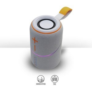 Bocina Bluetooth TWS con Subwoofer y Luz LED