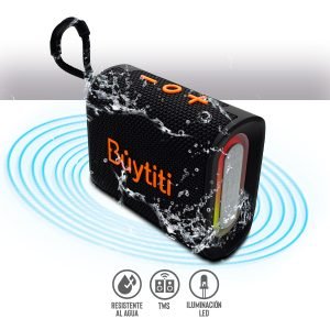 Bocina Bluetooth con Función TWS y Luz RGB
