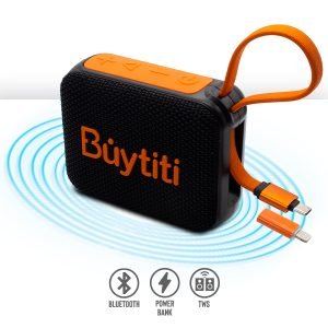 Bocina Bluetooth con Función TWS y Power Bank