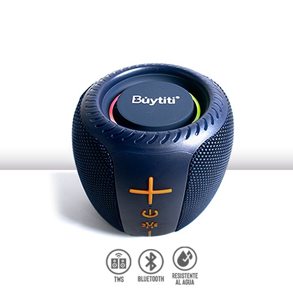Bocina Bluetooth con Función TWS Y Luz Led RGB