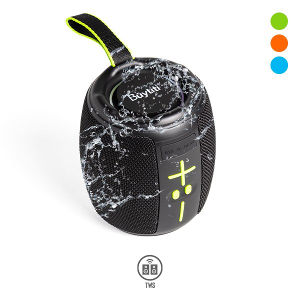 Bocina Bluetooth con Función TWS Y Luz LED RGB