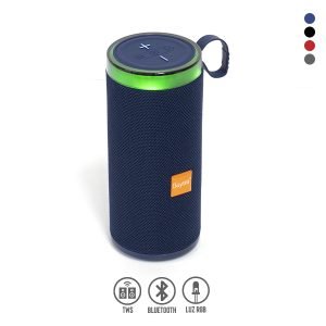 Bocina Bluetooth TWS con Luz LED