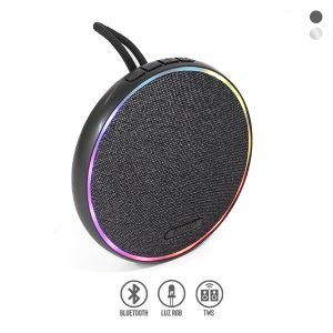 Bocina Bluetooth Circular Portátil TWS