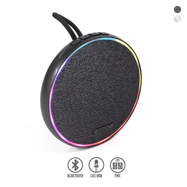 Bocina Bluetooth Circular Portátil TWS