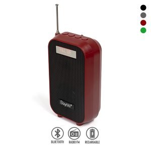 Bocina Bluetooth Portátil con Radio FM