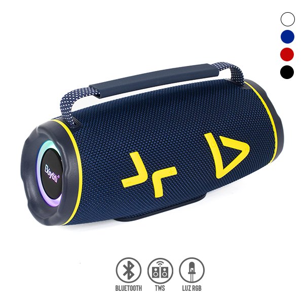 Bocina Bluetooth TWS y Luz RGB