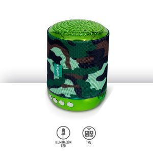 Bocina Bluetooth con Función TWS y Luz LED