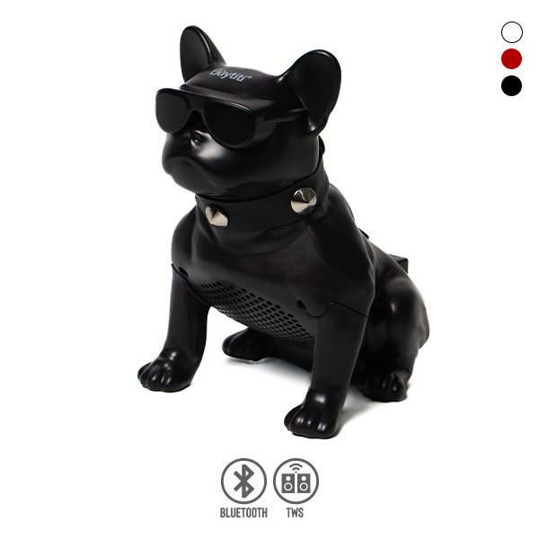 Bocina Bluetooth TWS con Diseño de Bulldog