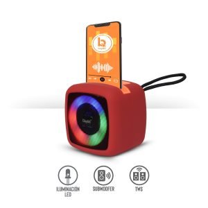 Bocina Bluetooth con Soporte para Celular