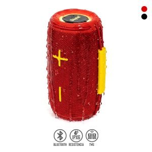 Bocina Bluetooth TWS con Luz RGB