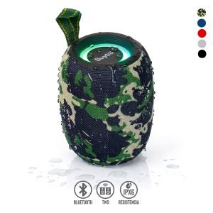 Bocina Bluetooth TWS Resistente a Salpicaduras