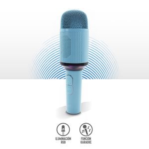 Micrófono Karaoke con Bluetooth y Conexión TWS