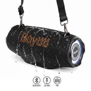 Bocina Bluetooth Contra Agua con Subwoofer y TWS