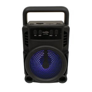 Bocina Bluetooth 3″ con Asa y Luz LED