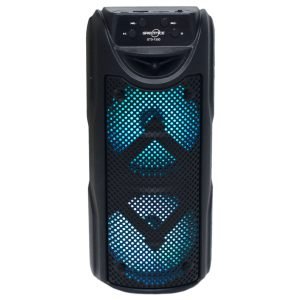 Bocina Bluetooth 4″ x 2 diseño cilíndrico