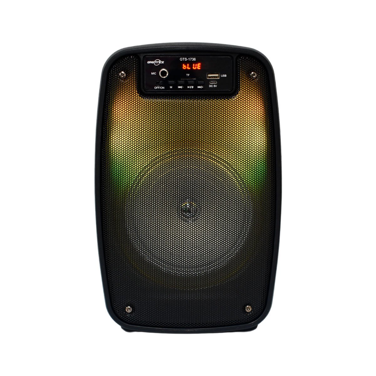 Bocina Bluetooth 6.5″ luz LED