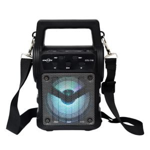 Bocina Bluetooth 3″con Linterna y panel Solar