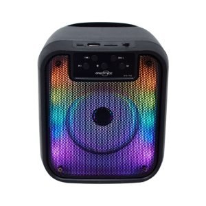 Bocina Bluetooth 4″ luz LED tipo flama