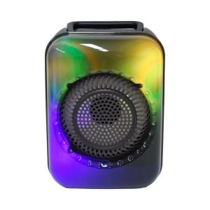 Bocina Bluetooth 3″ Luz LED Similar a una Flama