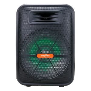 Bocina Bluetooth 15″ Luz LED con 2 Micrófonos