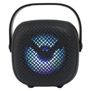 Bocina Bluetooth Karaoke 3″ con Micrófono Inalámbrico