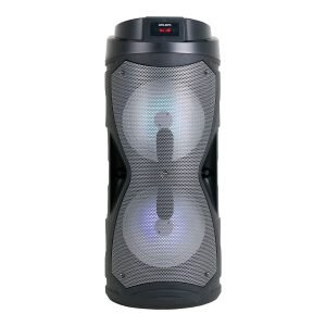 Bocina Bluetooth Luz LED 6.5″ x 2 con Soporte para Celular