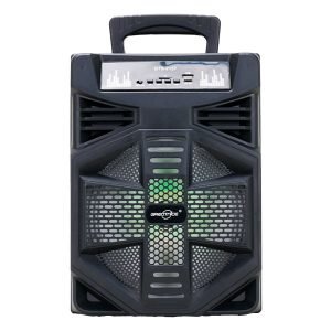 Bocina Bluetooth 8″ con Micrófono Inalámbrico
