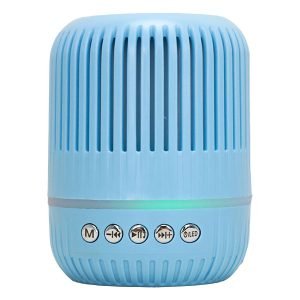 Bocina Bluetooth Portátil con Luz LED 360°