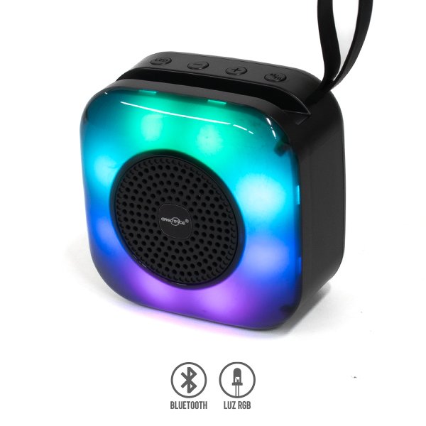 Mini Bocina Bluetooth con Luz RGB
