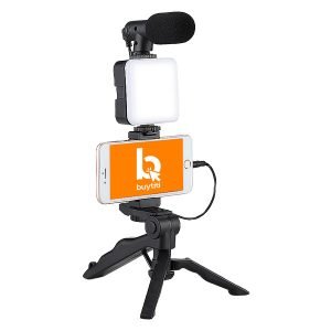 Soporte para Celular con Luz LED y Micrófono