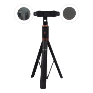 Tripie y Selfie Stick Bluetooth 360° con Mini Control Remoto