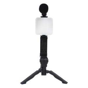 Kit básico de video con luz RGB