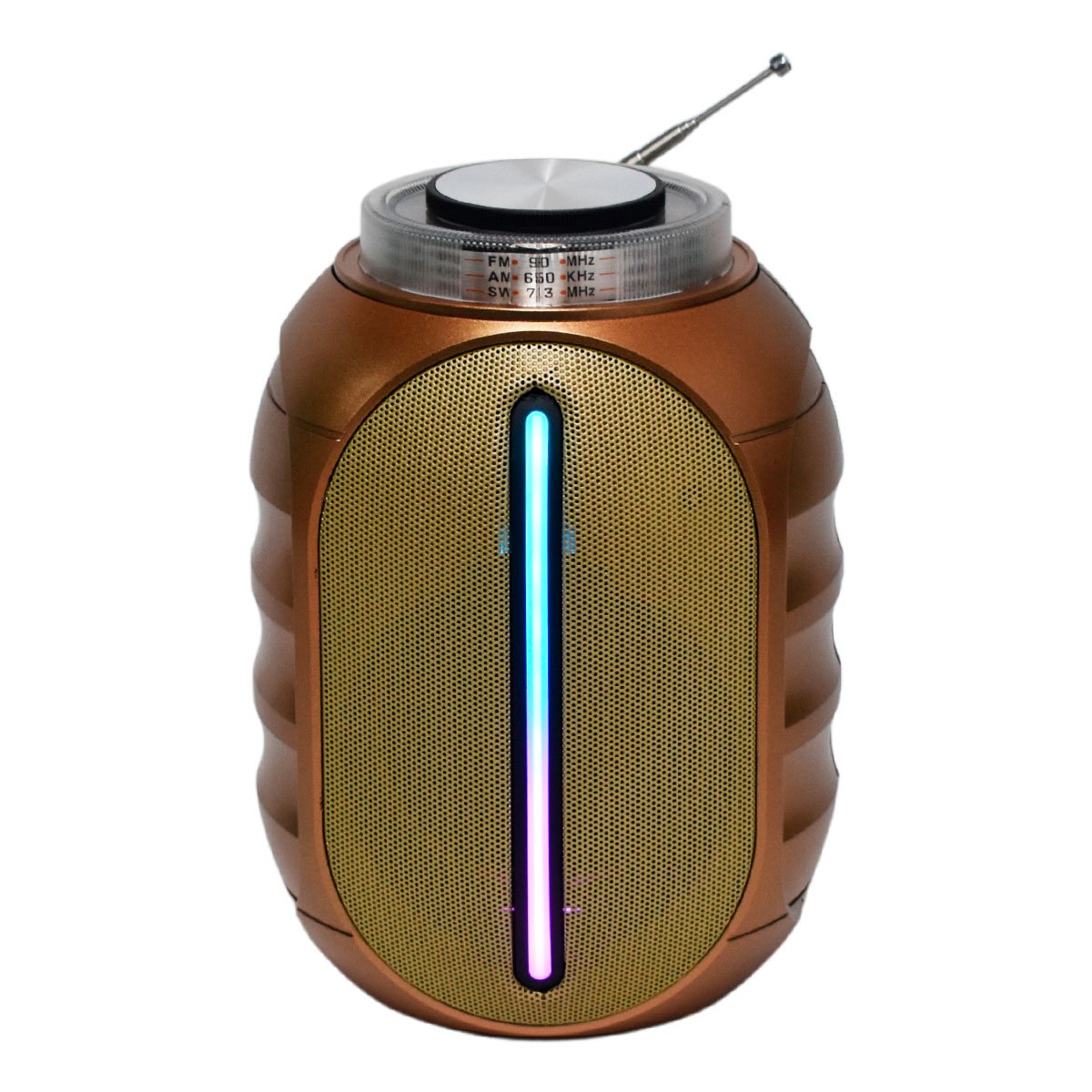 Radio Bluetooth AM-FM con Luz Led