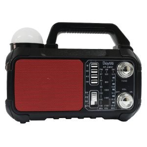 Radio AM /FM Bluetooth con Doble Panel Solar