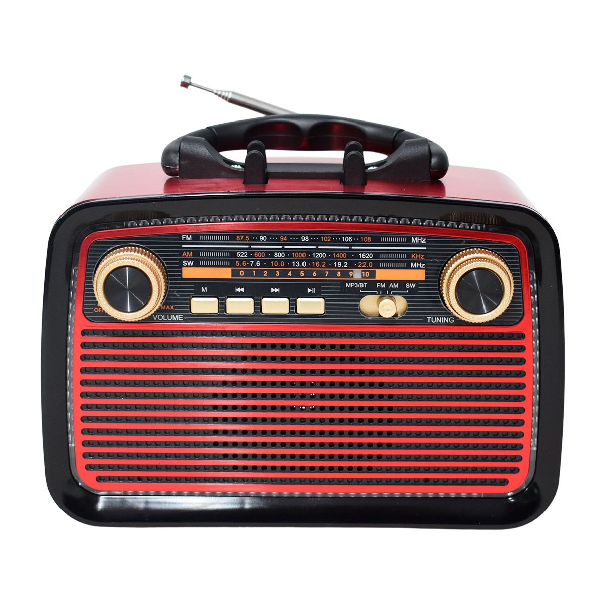 Radio AM / FM con Bluetooth y linterna
