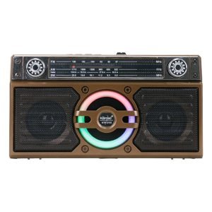 Radio FM/AM Bluetooth con Doble Panel Solar