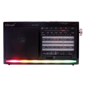 Radio FM/AM Bluetooth con Doble Panel Solar
